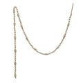 72" Paulowina Wood Bead Garland Decor