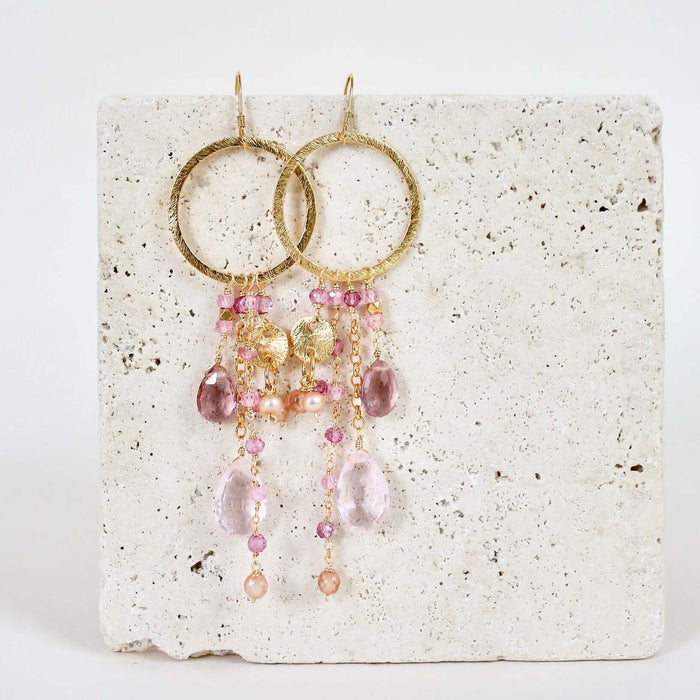 Amethyst & Citrine Ammil Earrings