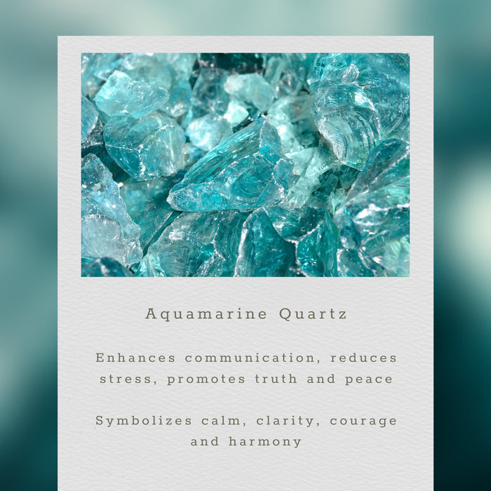 Aquamarine Quartz Swing Earring