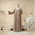 Archive Piece 3D Embroidery Abaya With Geometric Beads - MP004 (Size M Only)