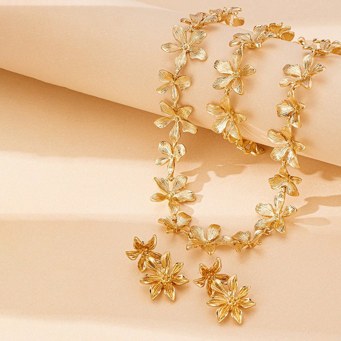 Artisan Floral Coordinating Jewelry Set (MAC326)
