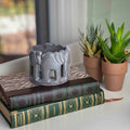Artisan Hand-Carved Circle of Elephants Soapstone Tea Light Holder