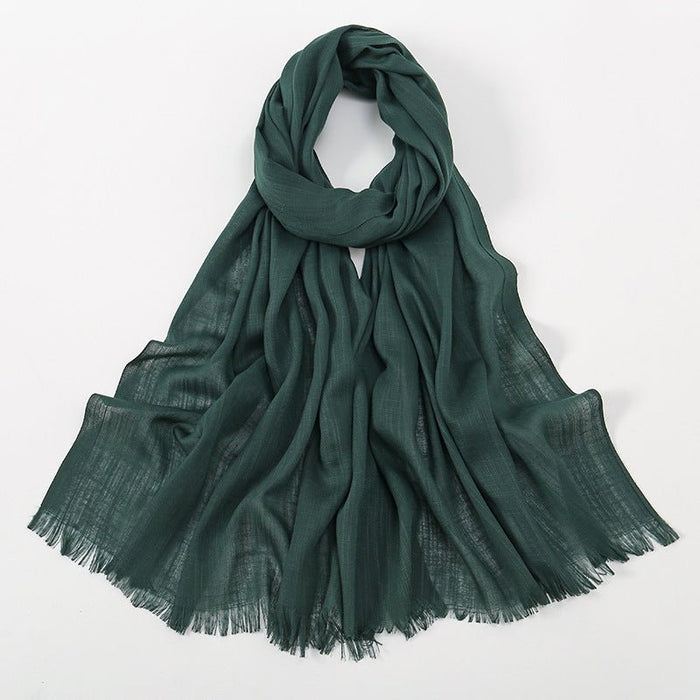 Bamboo Cotton Hijab Scarf(MH208)