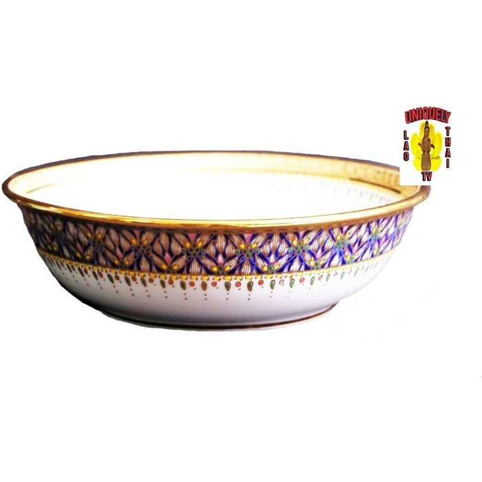 Benjarong, Bowl-1 7" Diameter
