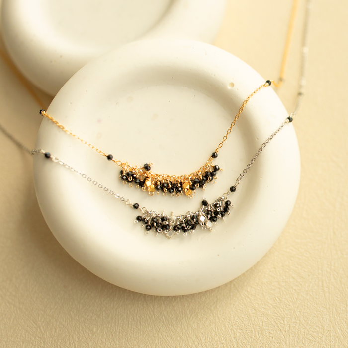Black Spinel Reign Necklace