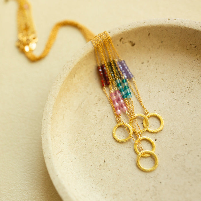 Black Spinel Solara Necklace