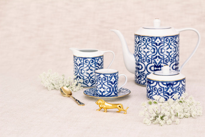 Blue Legacy Espresso Cup & Saucer (Set of 2)