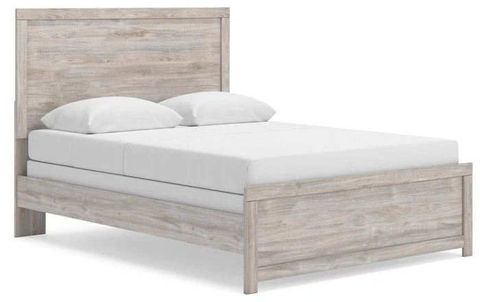 Gray / Queen / Panel Bed