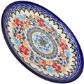Butterfly 7.5 inch Polish Pottery Dessert Plate