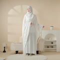 Butterfly Sleeve Plain Abaya (MA048)