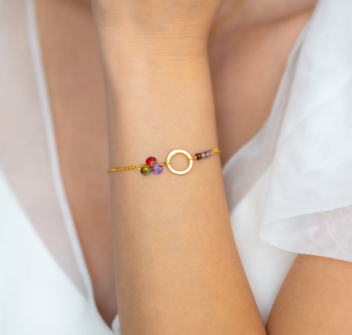 Champagne Quartz Solara Bracelet