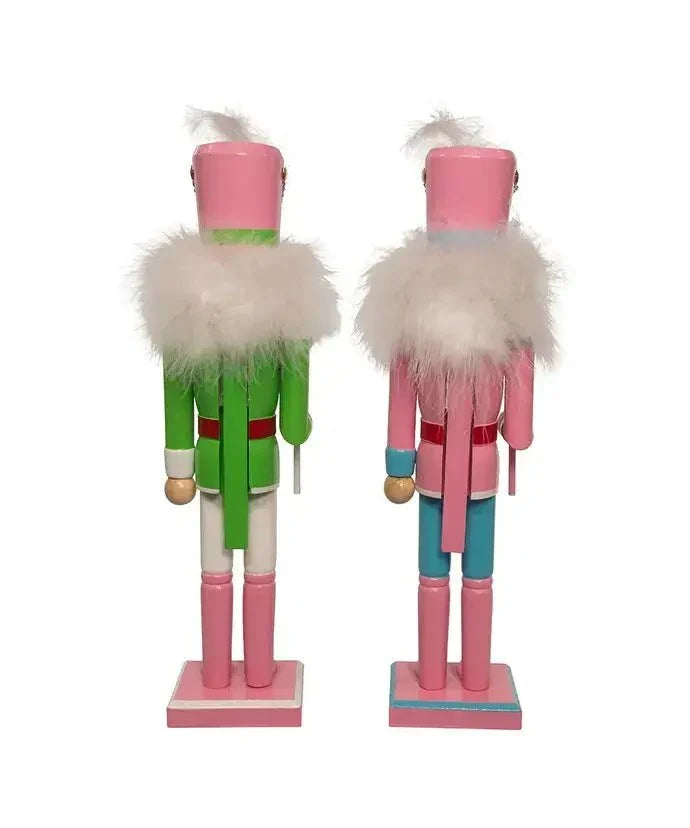 Christmas Nutcracker - Pastel Holiday Decor 15" Soldier