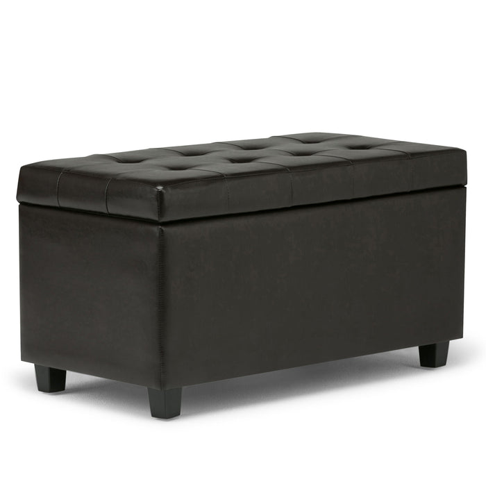 Dark Brown / Faux Leather