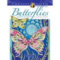 Creative Haven Butterflies Flights of Fancy Coloring Book - Paperback