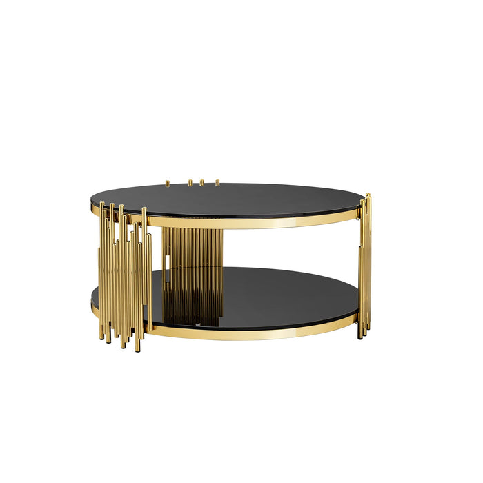 Gold / 31.5"W x 31.5"D x 17.72"H