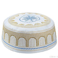Embroidered Kufi Prayer Cap(MR088)