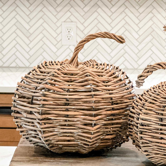 Fall Willow Pumpkin | 2 Sizes