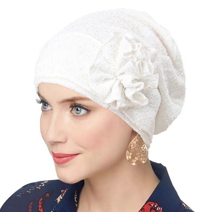 Fashion Women Solid Rose Flower Stretch Underscarf（MH112）