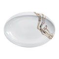 Fiume D'Oro Medium Oval Platter