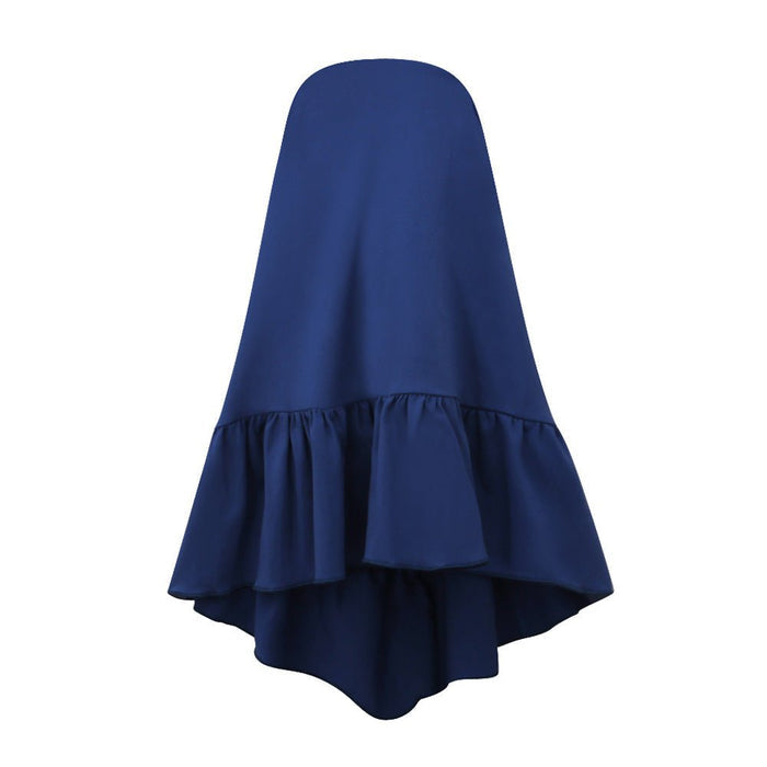Girls Navy Dress & Hijab Set(MKG024)