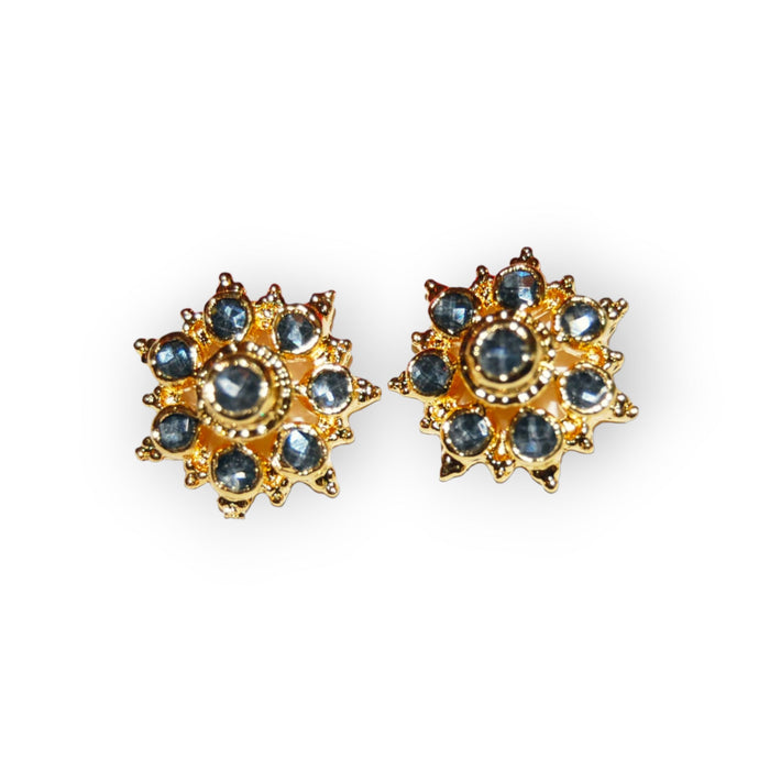 Gold Dipped Stud Earrings