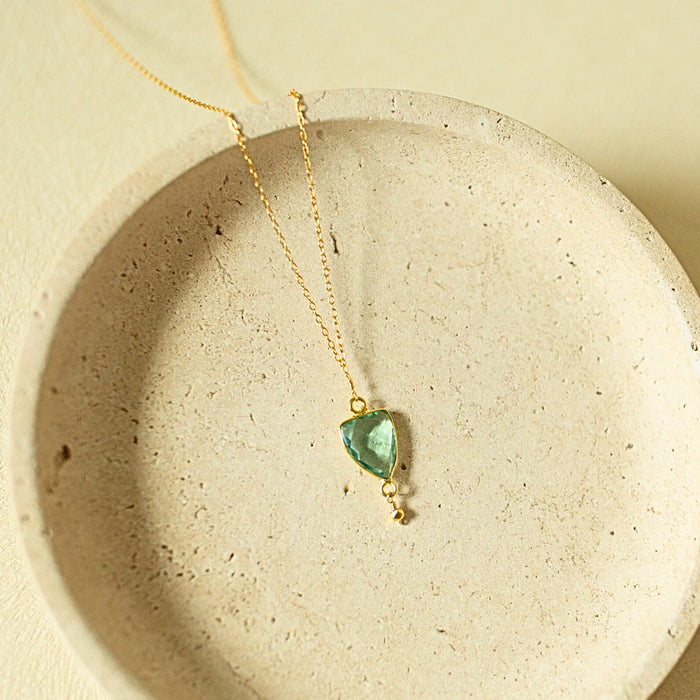 Green Amethyst Gold Isla Collection