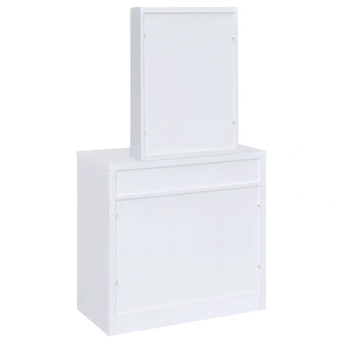 Harvey Makeup Vanity Table with Mirror and Stool