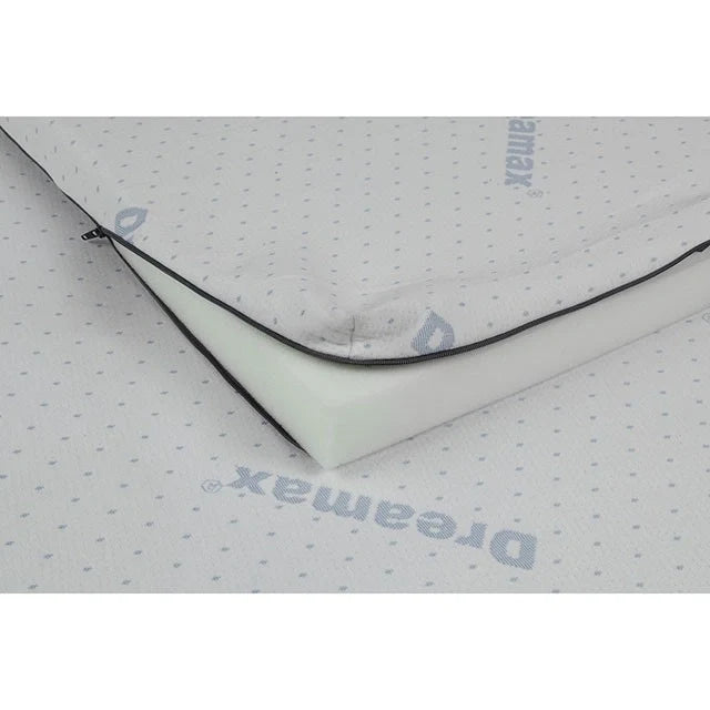 Ilene White Memory Foam Topper, Twin