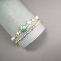 Labradorite Bracelet Set