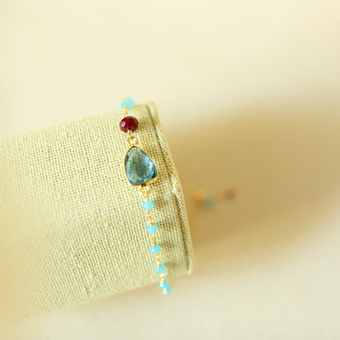 London Blue Gold Isla Collection