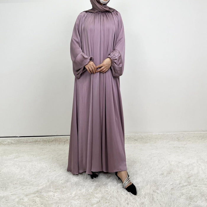 Luxury Lounge Lantern Sleeve Modest Swing Abaya (MA168)