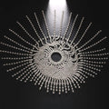 MAC051 Rhinestone Chain Tassel Headpiece