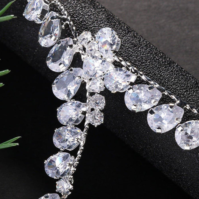 MAC131  Water Drop Zircon High-end Bracelet