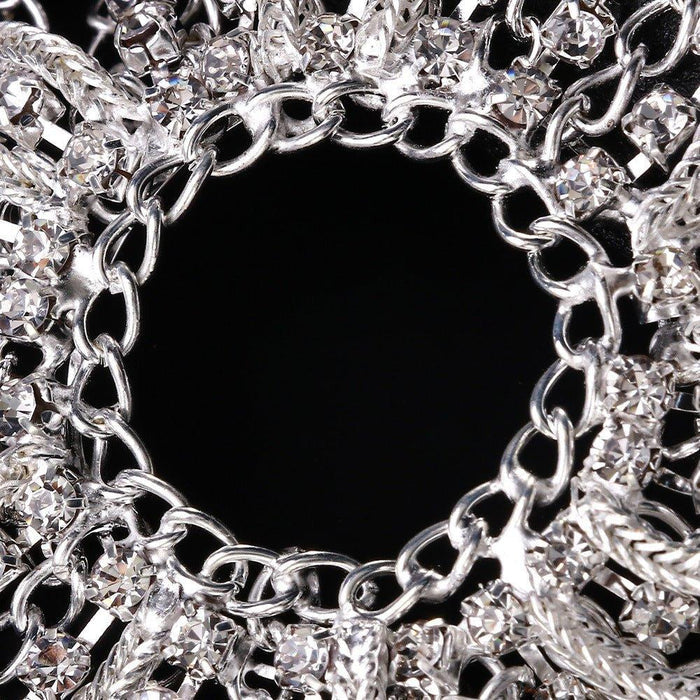 MAC153 High-end Tassel Rhinestone Hair Chain