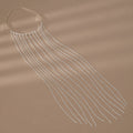 MAC185 Stylish Rhinestone Tassel Headband