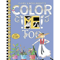 Mary Engelbreit's Color Me Too Coloring Book: Coloring Book for Adults and Kids to Share - Paperback