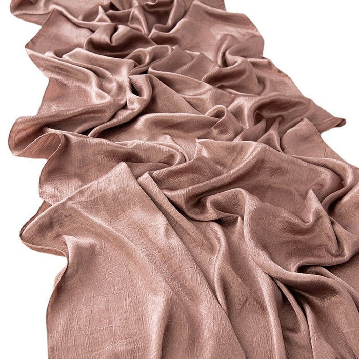 MH065 Bark Wrinkled Glossy Satin Imitation Silk