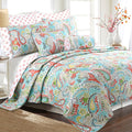 Mirage Paisley Reversible Quilt Bedding Set