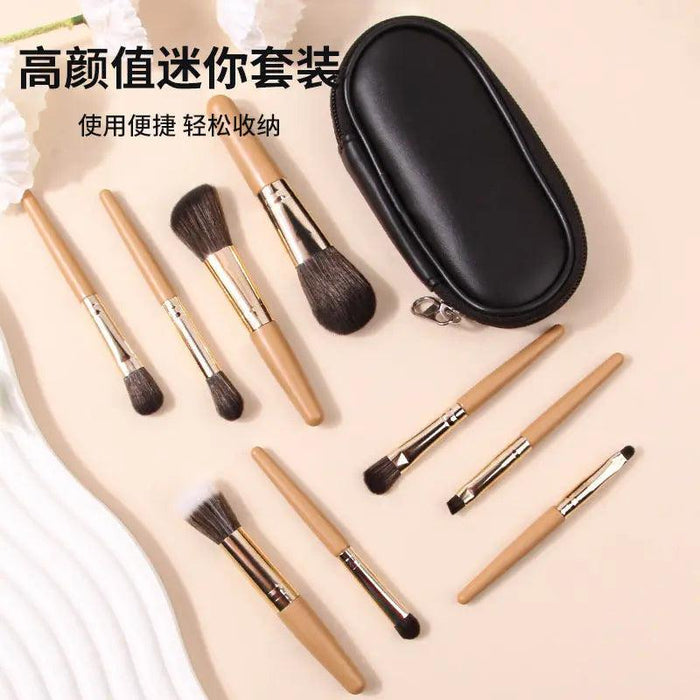 MMU025 Professional 9pcs Makeup Brush Set