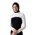 Modest Shoulder-Cover Base Layer Versatile Sleeveless Inner Top with Attached Sleeves | One Size (MAC409)