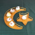 MR029 Ramadan Tray, Iron Festive Moon Tray