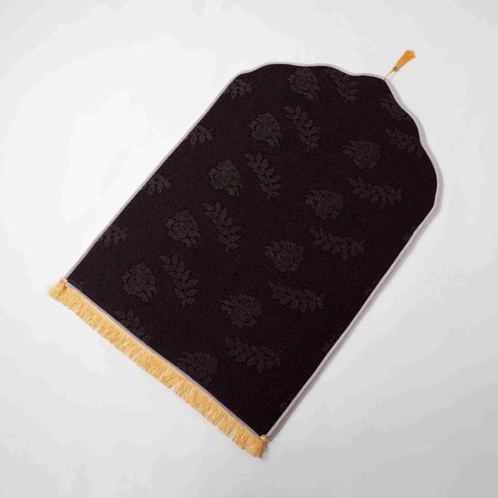 MR054 Thickened Sponge Printed Flannel Tassel Prayer Mat