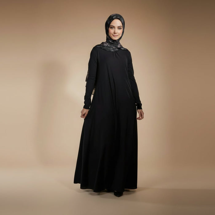 Natural Stretch Premium Lenzing™ Modal A-Line Dress (MA357)