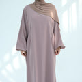 Nida Fabric Nursing Abaya(MA387)