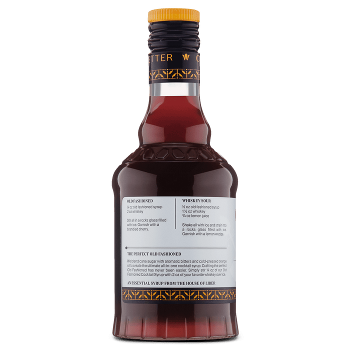 Old Fashioned Cocktail Syrup