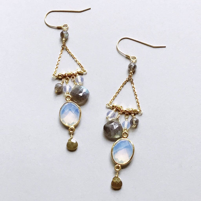 Opalite Chandie Earrings
