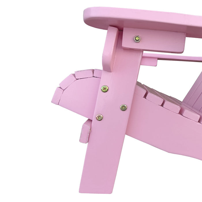 Outdoor Or Indoor Children Adirondack Chair