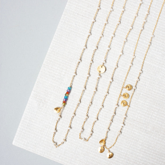 Pearl Paloma Chain Necklace