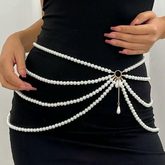 Pearl belt / one size fits all