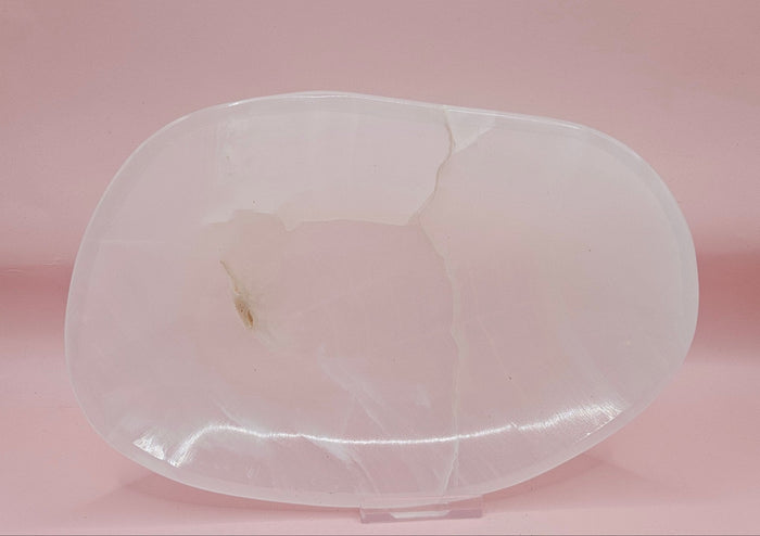 Polished White Onyx Dish – Stone Tray
